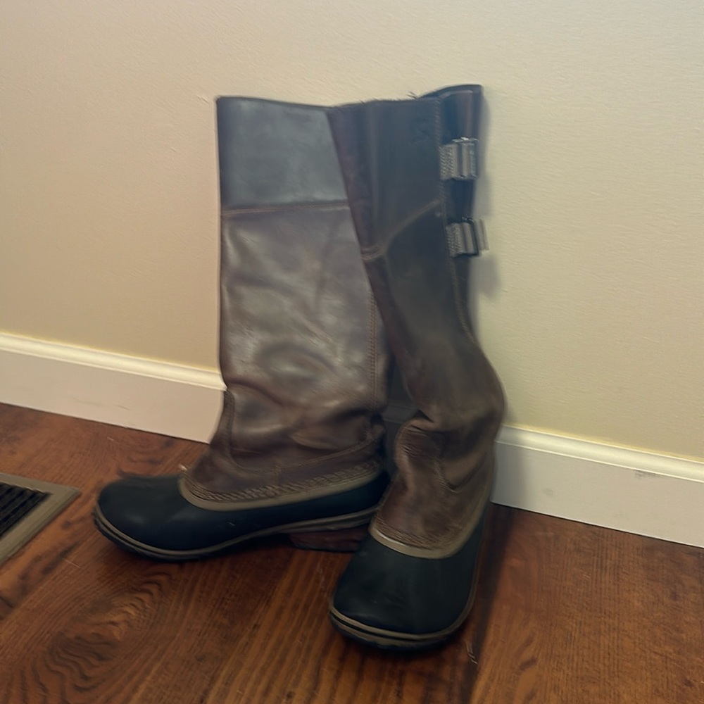 Sorel Heeled Rain Boots